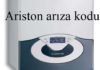 ariston arıza kodu