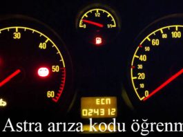 opel astra h arıza kodu silme