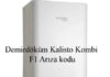 Demirdöküm Kalisto Kombi F1 Arıza kodu
