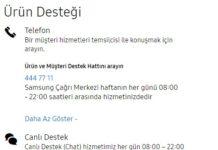 Samsung arıza takibi