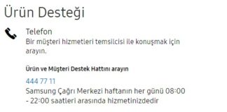 Samsung arıza takibi