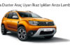 Dacia Duster Araç Uyarı İkaz Işıkları Arıza Lambaları