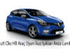 Renault Clio HB Araç Uyarı İkaz Işıkları Arıza Lambaları