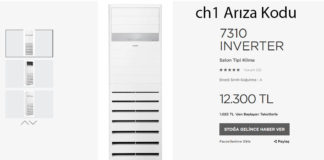 ch1 arıza kodu