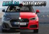 Audi A1 arıza işaretlerii