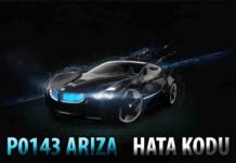 P0143 Arıza – Hata Kodu
