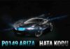 P0149 Arıza kodu hata kodu